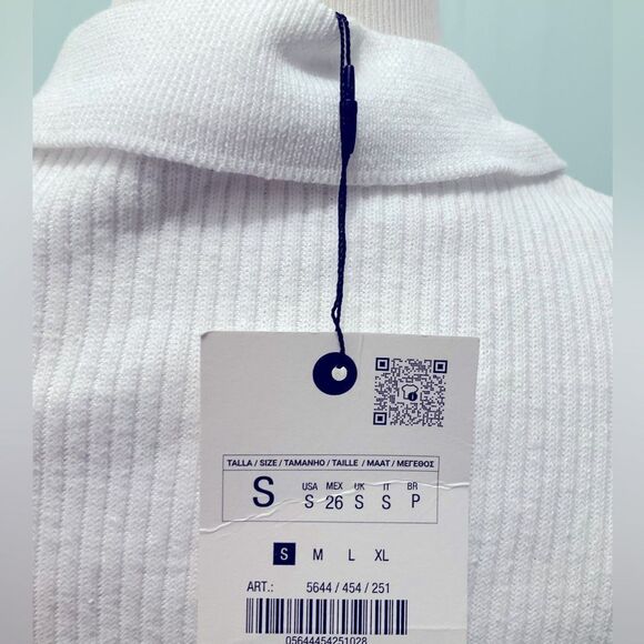 ZARA NWT SHORT RIB DRESS SIZE‎ S - Picture 7 of 12
